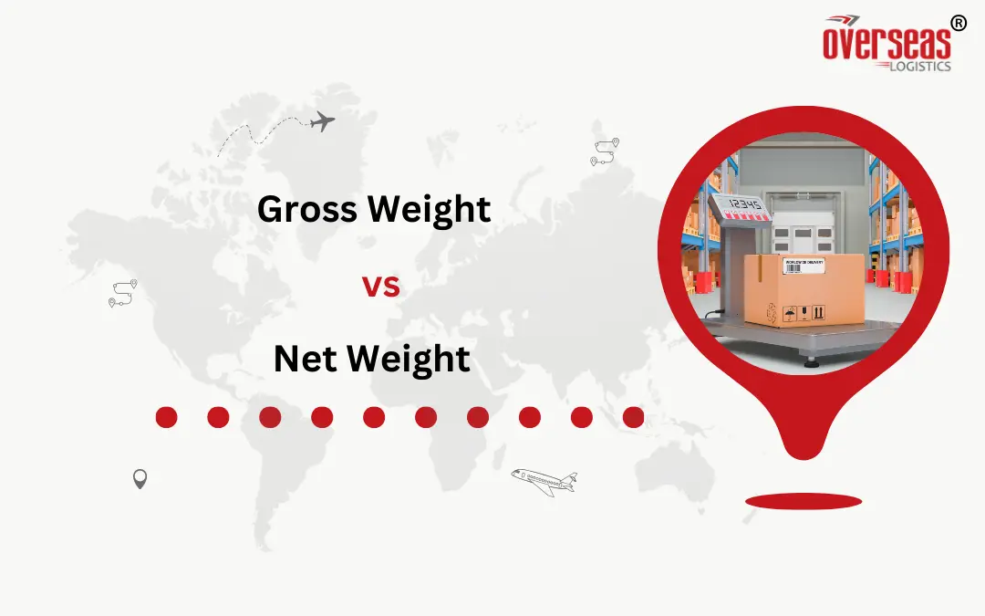 gross weight vs net weight in air freight services